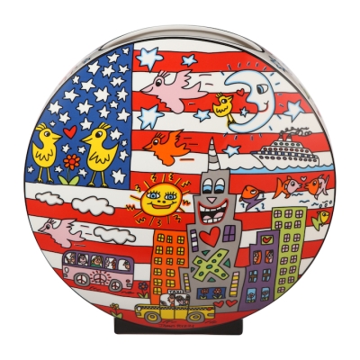 JAMES RIZZI: Living in the USA - Vase
