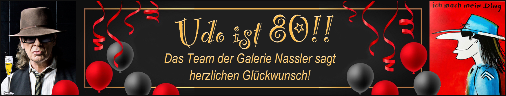 Udos 80. Geburtstag