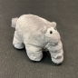 Preview: Kleiner Plüsch Ottifant grau (ohne Mütze)