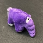 Preview: Kleiner Plüsch Ottifant lila