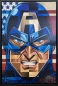 Mobile Preview: TIM ROGERSON: Captain America - gerahmt