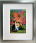 Preview: Rosina Wachtmeister: Mini-Print No. 6 silber/grün