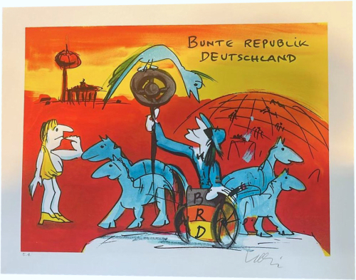 UDO LINDENBERG: Bunte Republik Deutschland (Grafik) EA