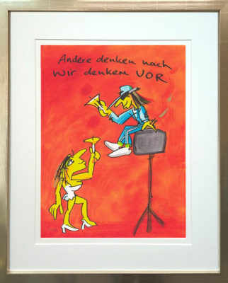 UDO LINDENBERG: Andere denken nach - wir denken VOR - KA