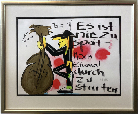 UDO LINDENBERG: Es ist nie zu spät noch einmal durch zu starten