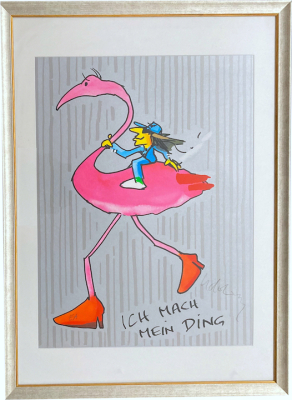 UDO LINDENBERG: Ich mach mein Ding (Flamingo) silber