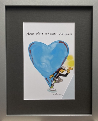 UDO LINDENBERG: Mein Herz ist mein Kompass (hellblaues Eck)