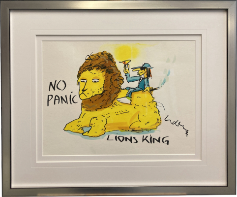 UDO LINDENBERG: Lions King - No Panic - ORIGINAL