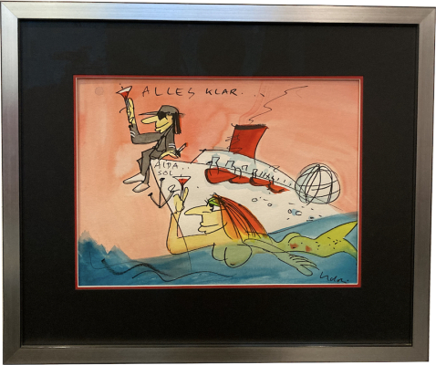 UDO LINDENBERG: Alles klar - Aida Sol - ORIGINAL