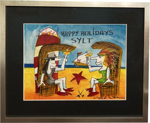 UDO LINDENBERG: Happy Holidays Sylt (Segelschiff) - ORIGINAL
