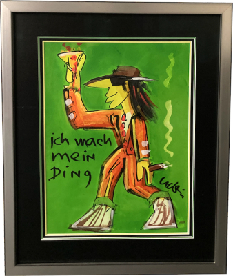 UDO LINDENBERG: Ich mach mein Ding (grün) - ORIGINAL