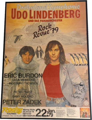 UDO LINDENBERG: Original Konzertplakat 