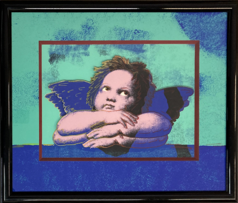KÜNSTLER UNBEKANNT: Raffaels Engel PopArt