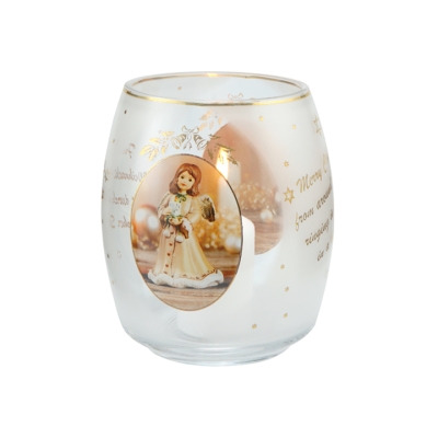 GOEBEL WEIHNACHTEN: Fröhliche Weihnacht (Windlicht)