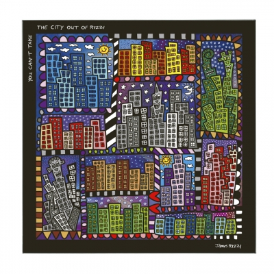 JAMES RIZZI: You Can Not Take the City Out of Rizzi - Magnettafel