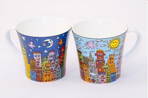 JAMES RIZZI: Day or Night - My City is bright - Tasse