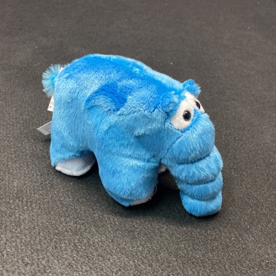 Preview: Kleiner Plüsch Ottifant blau