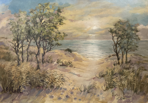 GÜNTHER GEORG BURR: Weg zum Strand