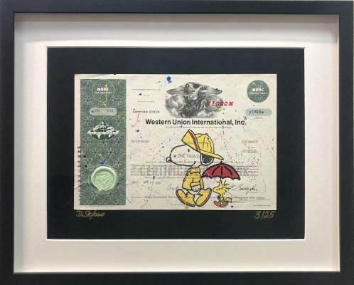DI STEFANO: Snoopy und Woodstock (Western Union International, Inc.)