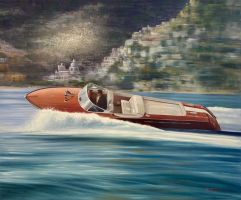RAFFAELE FIORE: Motorboot - Original