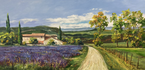 GÜNTHER FRÜHMESSER: Lavendel im Süden