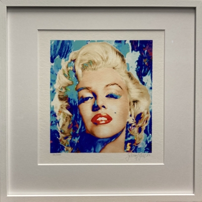JAMES FRANCIS GILL: Mini Marilyn into the blue