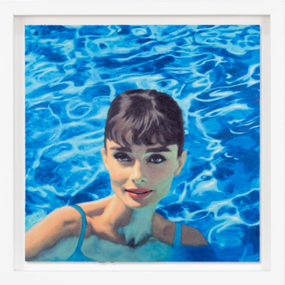 JAMES FRANCIS GILL: WOMEN IN WATER - Audrey Hepburn