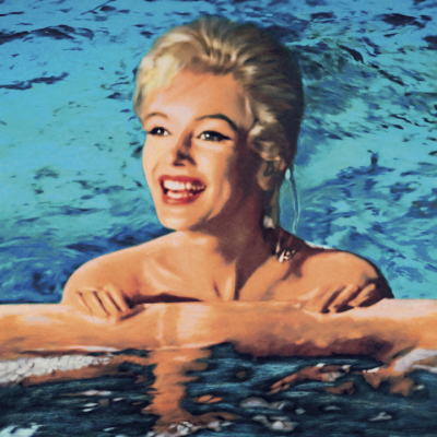 JAMES FRANCIS GILL: WOMEN IN WATER - Marilyn 1