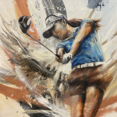 ILONA GRISS-SCHWÄRZLER: Movement (Girl) - glanz
