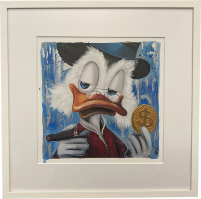 SASKIA IVENZ: Bitcoin Blue Dagobert - OP
