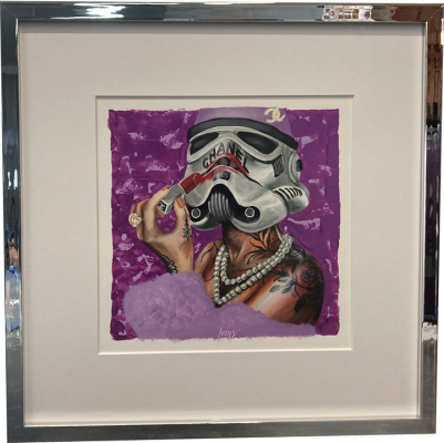 SASKIA IVENZ: Purple Chanel - OP