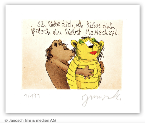 JANOSCH: Ich liebe dich, ich liebe dich, jedoch du liebst Mariechen