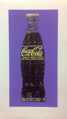 ANDREI KRIOUKOV: Cola Flasche lila