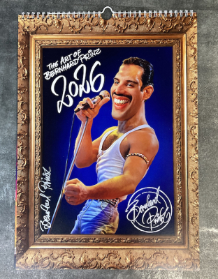 BERNHARD PRINZ: Kalender 2026 - Deckblatt mit Signatur