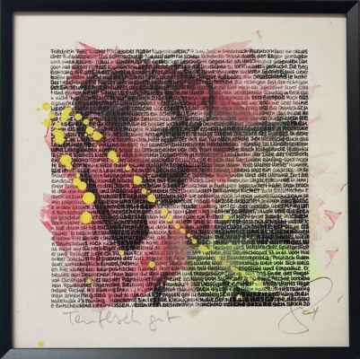 SAXA: Teuflisch gut (Fritz Walter) - Mini - Overpainting