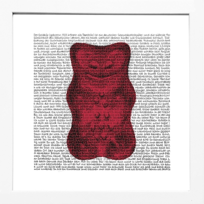 SAXA: Goldbär Himbeere (rot) - Mini