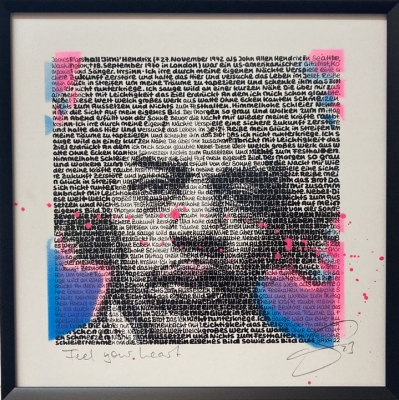 SAXA: Feel your heart (Jimi Hendrix) - Mini - Overpainting