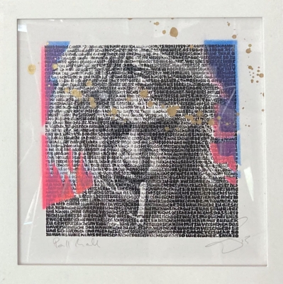 SAXA: Pall Mall (Kurt Cobain) - Mini - Overpainting