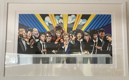 MARTIN GEORG SONNLEITNER: The last Rock Supper (Bütten)