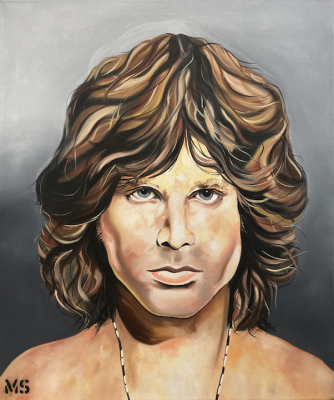 MARTIN GEORG SONNLEITNER: Jim Morrison (Unikat)