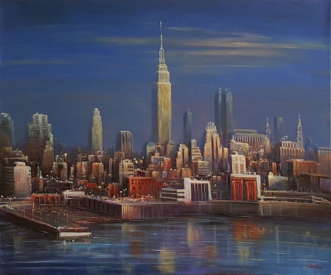 MIKE STEVENS: New York Skyline