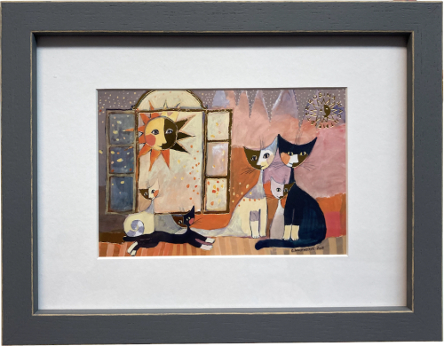 Rosina Wachtmeister: Mini-Print No. 12
