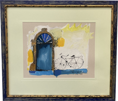 ROSINA WACHTMEISTER: Bicicletta vicino alla Porta (Original)