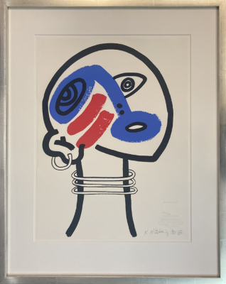 KEITH HARING: The Story of Red & Blue #17, 1989/90