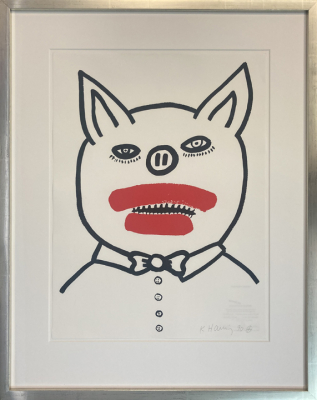 KEITH HARING: The Story of Red & Blue #3, 1989