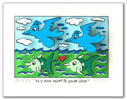 JAMES RIZZI: Fly and swim to your love