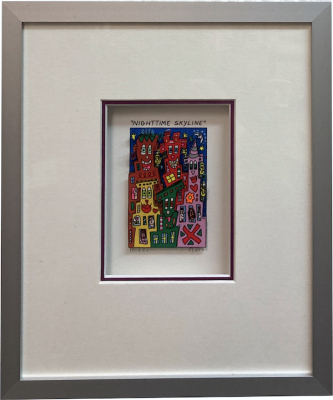 James Rizzi: NIGHTTIME SKYLINE