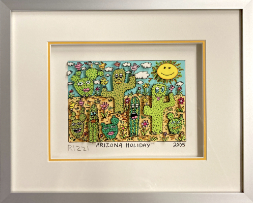 James Rizzi: ARIZONA HOLIDAY (handsigniert)