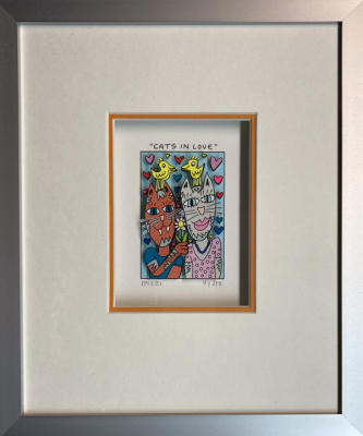 James Rizzi: CATS IN LOVE