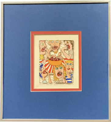 James Rizzi: HELP YOURSELF (handsigniert)